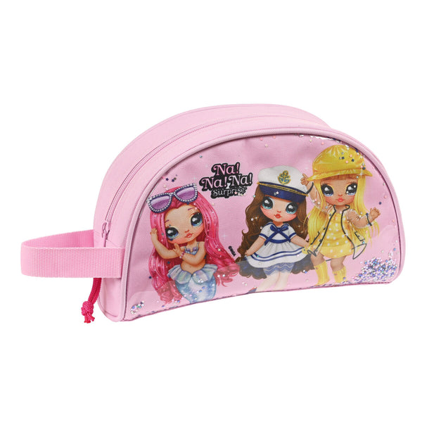 Toaletna torbica za šolo Na!Na!Na! Surprise Sparkles Roza (26 x 16 x 9 cm)