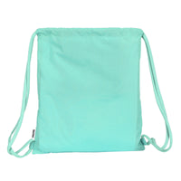 Sac à dos serré par des ficelles Smiley Summer fun Turquoise (35 x 40 x 1 cm)