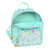 Kinderrucksack Smiley Summer fun Mini türkis (25 x 30 x 13 cm)