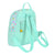 Kinderrucksack Smiley Summer fun Mini türkis (25 x 30 x 13 cm)