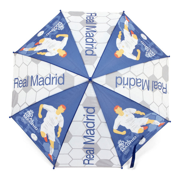 Automatikschirm Real Madrid C.F. Blau Weiß (Ø 84 cm)