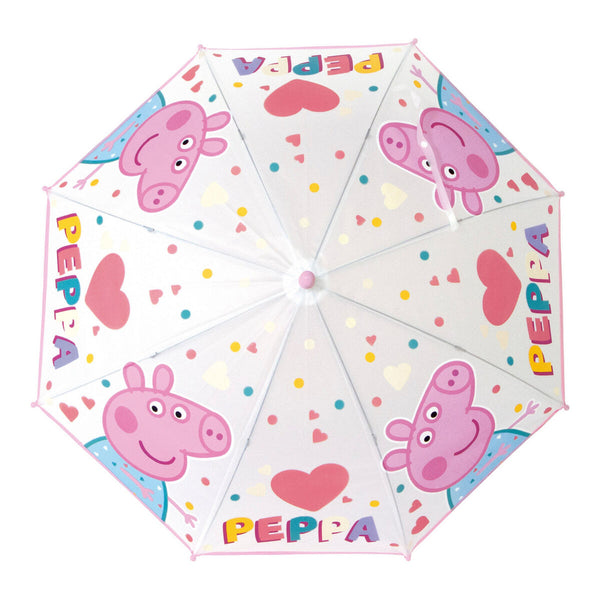 Parapluie Peppa Pig Having fun Rose clair (Ø 80 cm)