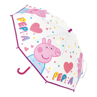 Regenschirm Peppa Pig Having fun Rosa (Ø 80 cm)