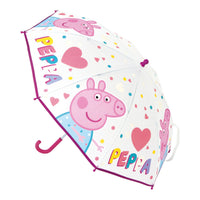 Ombrelli Peppa Pig Having fun Rosa (Ø 80 cm)