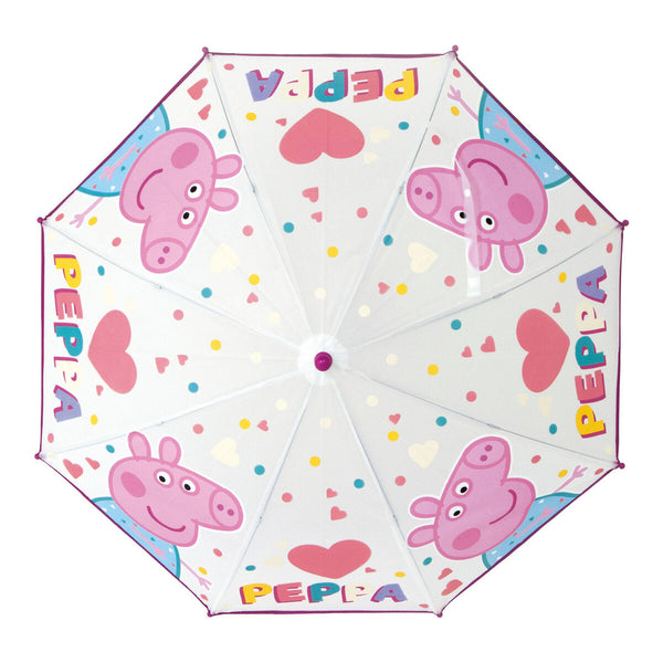 Umbrella Peppa Pig Having fun Pink (Ø 80 cm)