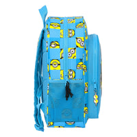 Cartable Minions Minionstatic Bleu (32 x 38 x 12 cm)