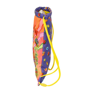 Rucksacktasche mit Bändern SuperThings Guardians of Kazoom Lila Gelb (26 x 34 x 1 cm)