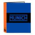 Ring binder Munich Submarine Electric blue A4 27 x 33 x 6 cm