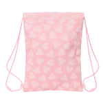 Backpack with Strings Safta Love Pink (26 x 34 x 1 cm)