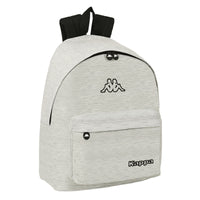 School Bag Kappa Grey knit Grey (33 x 42 x 15 cm)