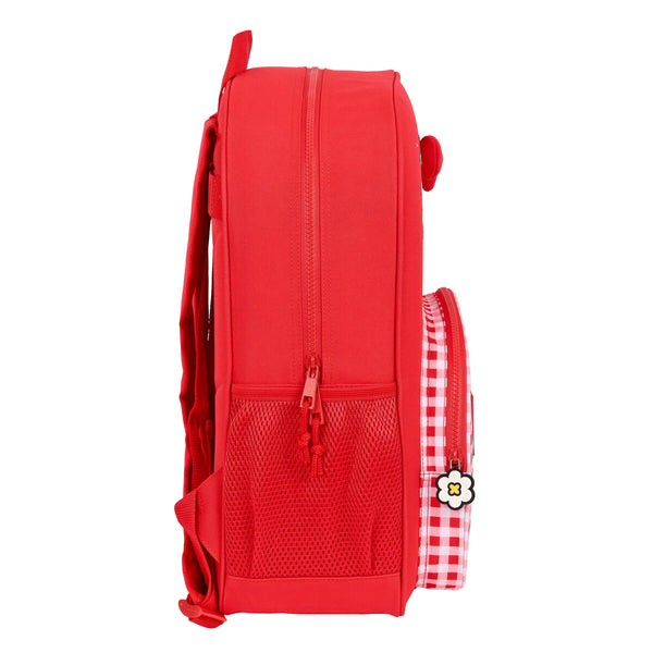 School Bag Hello Kitty Spring Red (33 x 42 x 14 cm)