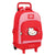 Cartable à roulettes Hello Kitty Spring Rouge (33 x 45 x 22 cm)