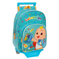 Trolley per la Scuola CoComelon Back to class Azzurro Chiaro (26 x 34 x 11 cm)