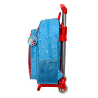 Schulrucksack mit Rädern SuperThings Rescue force 27 x 33 x 10 cm Blau
