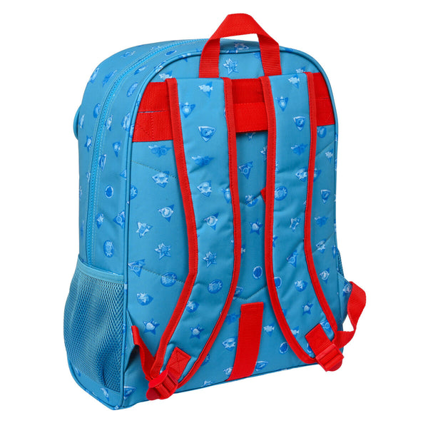 School Bag SuperThings Rescue force 32 x 42 x 14 cm Blue