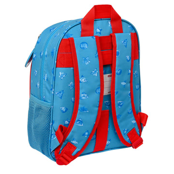 School Bag SuperThings Rescue force 27 x 33 x 10 cm Blue