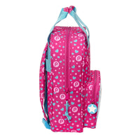 Cartable Pinypon Bleu Rose 20 x 28 x 8 cm