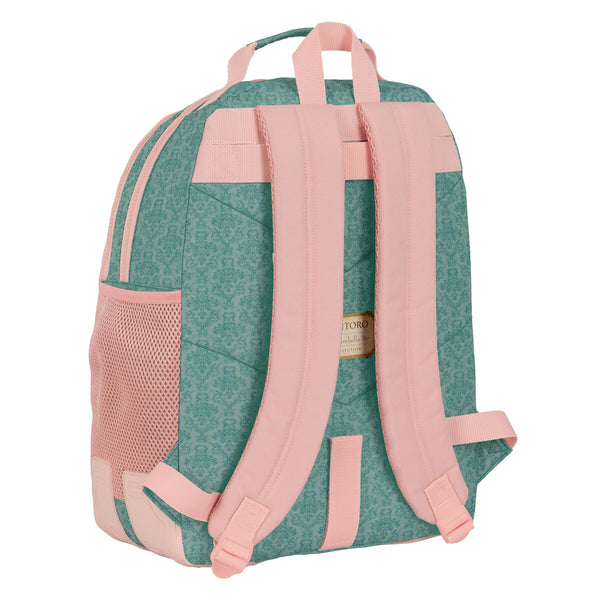 School Bag Santoro Swan lake Grey Pink 32 x 42 x 15 cm