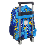 Schulrucksack mit Rädern Sonic Speed 26 x 34 x 11 cm Blau