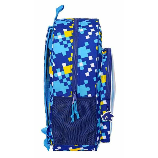 Schulrucksack Sonic Speed 33 x 42 x 14 cm Blau 14 L