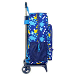 Cartable à roulettes Sonic Speed Bleu 33 x 42 x 14 cm