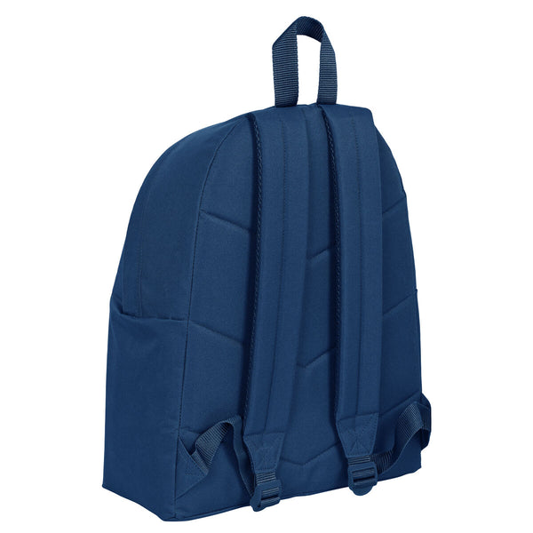 School Bag Safta   33 x 42 x 15 cm Navy Blue