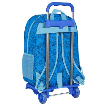 School Bag Stitch Blue 33 x 42 x 14 cm