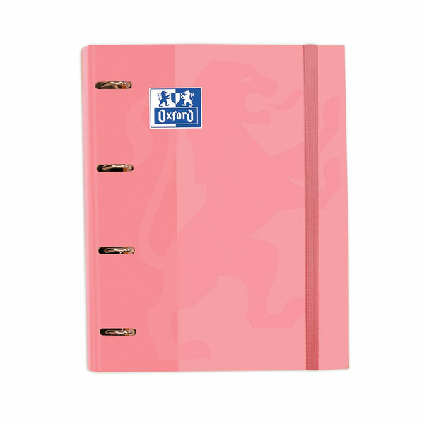 Ring binder Oxford A4+ Pink