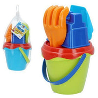 Beach toys set Color Baby Beach Bucket (5 pcs)