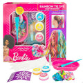 Friseur Set Barbie Rainbow Tie Haar mit Strähnchen Bunt