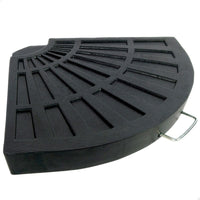 Base pour parapluie Aktive Noir Aluminium Polyrésine 47 x 4 x 64 cm 1 Pièce