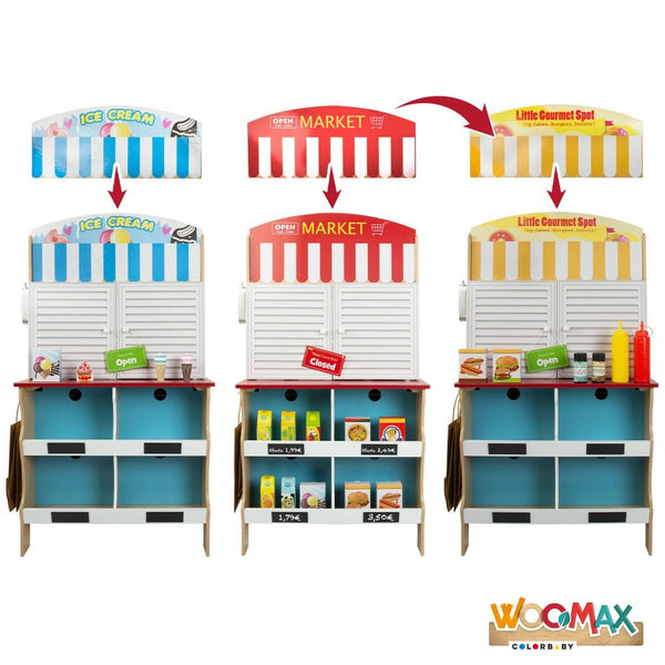 Toy kitchen Play & Learn 60 x 109 x 40 cm