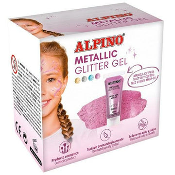 Maquillage pour les enfants Alpino Gel Paillettes Rose