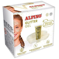 Children's Makeup Alpino Gel Glitter Golden