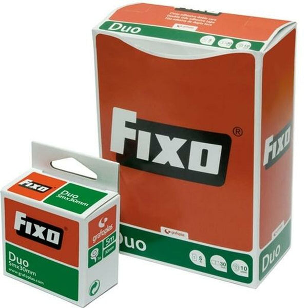 Double Sided Tape Fixo 30 mm x 5 m (10 Units)