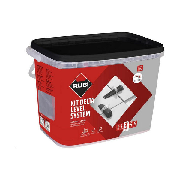 Boîte à outils Rubi delta level system r3956 (100 Unités)