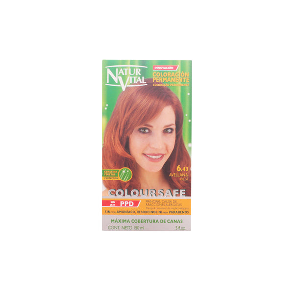 "Naturaleza Y Vida Coloursafe Permanent 6.43 Hazelnut 150ml"