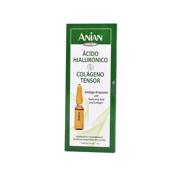 "Anian Antiage Ampoules Hyaluronic Acid And Collagen 7x1ml"