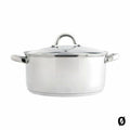 Casserole with glass lid Quid Ottawa Stainless steel