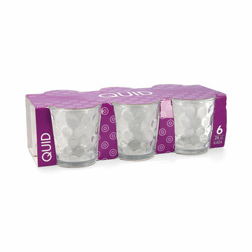 Set of glasses Quid Kata Transparent Glass 6 Pieces 260 ml