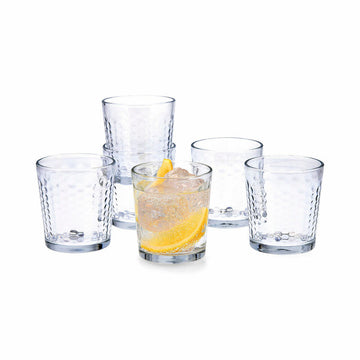 Set of glasses Quid Gala Transparent Glass 6 Pieces 260 ml