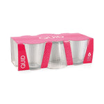 Set of glasses Quid Lina Transparent Glass 6 Pieces 250 ml