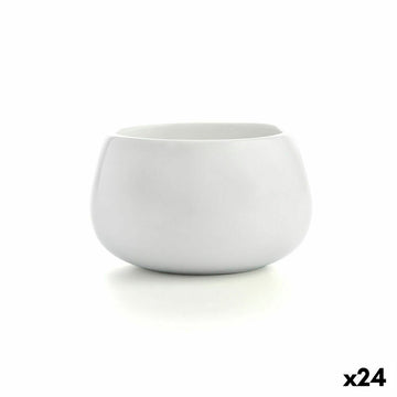 Bol Quid Select Mini Céramique Blanc 5,3 cm 24 Unités