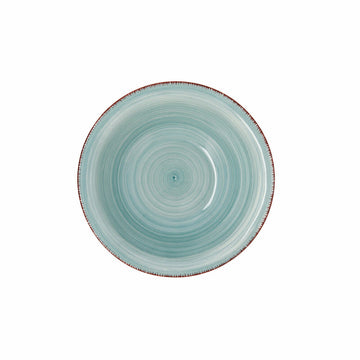 Bowl Quid Vita Aqua Ceramic Blue Ø 18 cm (6 Units)