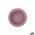 Bowl Quid Peoni Vita Ceramic Pink (18 cm) (Pack 6x)