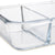 Lunch box Quid Frost Transparent Crystal