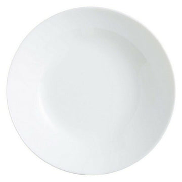 Plate set Arcopal Zelie White Glass (12 pcs)