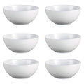 Set of bowls Luminarc Diwali White Glass (18 cm) (6 pcs)