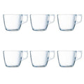 Ensemble de tasses à café Luminarc 6 pcs Transparent (22 cl)