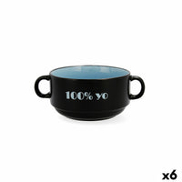 Soup Bowls Quid Aqua Vita Bicoloured (450 ml) (Pack 6x)